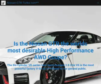 Nissan-GTR-Turbo.com(Nissan GT) Screenshot