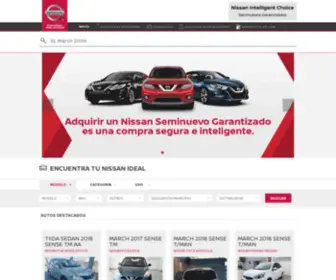Nissan-Intelligent-Choice.mx(Nissan Intelligent Choice) Screenshot