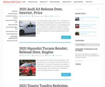 Nissan2021.com(Nissan 2021 Cars) Screenshot