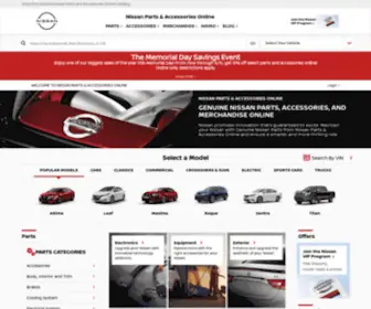 Nissan4Parts.com(Nissan Parts) Screenshot