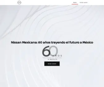 Nissan60Aniversario.com(Nissan Mexicana) Screenshot