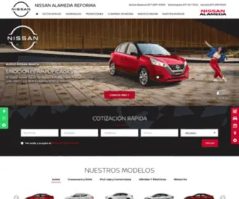 Nissanalamedareforma.com.mx(Nissan Alameda Reforma) Screenshot