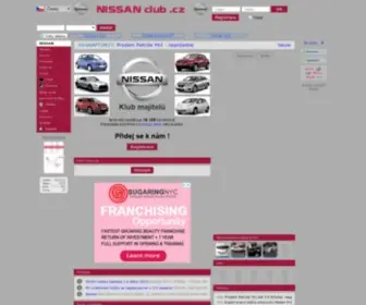 Nissanclub.cz(Nissan klub) Screenshot