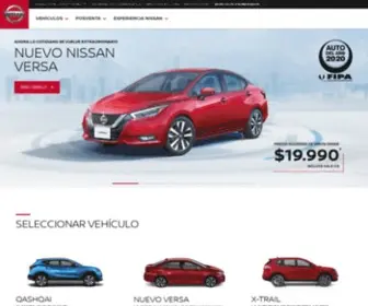 Nissan.com.ec(Nissan Ecuador) Screenshot