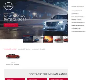 Nissan.com.jo Screenshot
