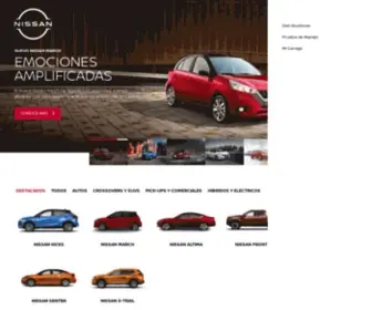 Nissan.com.mx(México) Screenshot