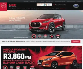 Nissanec.co.za(Nissan Port Elizabeth) Screenshot