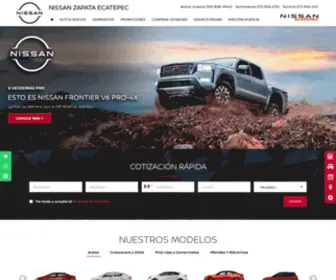 Nissanecatepec.com.mx(Nissan Zapata Ecatepec) Screenshot