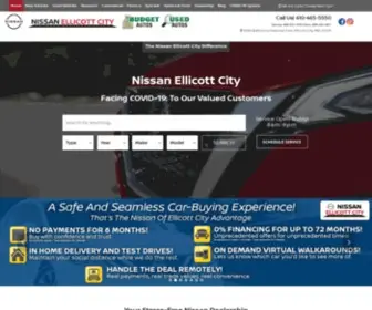 Nissanellicottcity.com(Nissan Ellicott City) Screenshot