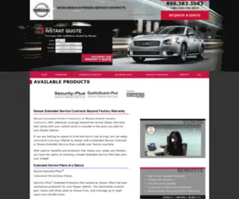 Nissanextendedwarranty.com(Nissan Extended Warranty) Screenshot