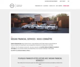 Nissanfinance.fr(NISSAN FINANCE) Screenshot