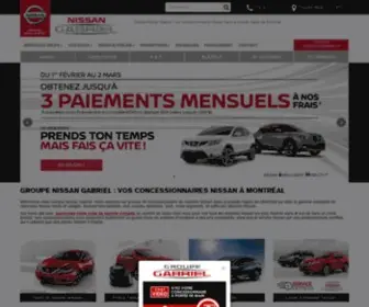 Nissangabriel.com(Groupe Nissan Gabriel) Screenshot