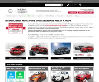 Nissangabrielanjou.com(Nissan Gabriel Anjou) Screenshot