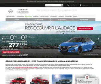 Nissangabrielpat.com(Groupe Nissan Gabriel) Screenshot