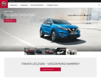 Nissan.hu(Fedezze fel a Nissan járműveit) Screenshot