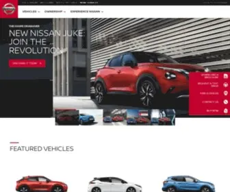 Nissan.ie(Nissan Ireland) Screenshot