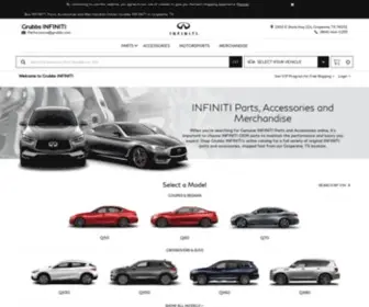 Nissaninfinitiparts.com(INFINITI Parts) Screenshot