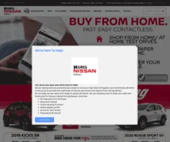 Nissankendall.com Screenshot