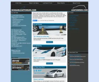 Nissanleafforum.com(Nissan Leaf Forum) Screenshot