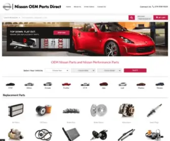 Nissanoempartsdirect.com(Nissan OEM Parts Direct) Screenshot