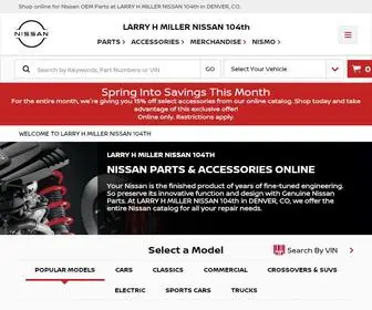 Nissanofdenverparts.com(Nissan Parts & Accessories Online) Screenshot