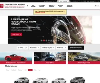 Nissanofgardencity.com Screenshot