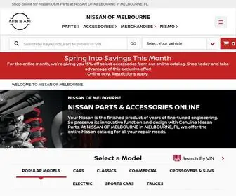 Nissanofmelbourneparts.com(Nissan Parts & Accessories Online) Screenshot