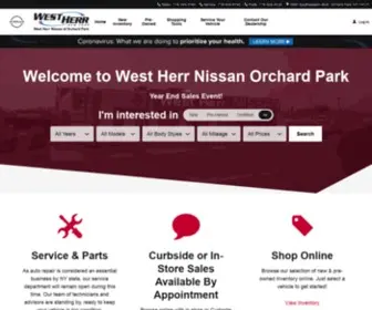 Nissanorchardpark.com(Visit West Herr Nissan Orchard Park for a new or used Nissan in the Buffalo) Screenshot