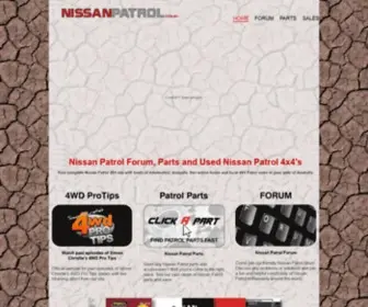 Nissanpatrol.com.au(Nissan Patrol) Screenshot