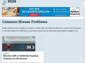 Nissanproblems.com(Nissan Problems) Screenshot