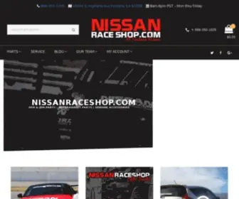 Nissanraceshop.com Screenshot