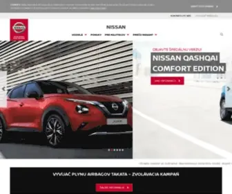 Nissan.sk(Preskúmajte autá Nissan) Screenshot