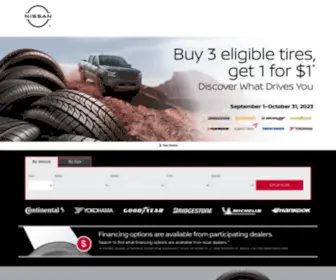 Nissantireadvantage.com Screenshot