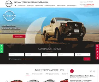 Nissantorrescorzoleon.com.mx(Nissan Torres Corzo Centro Max) Screenshot