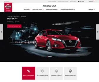 Nissanusa.com(New Cars) Screenshot