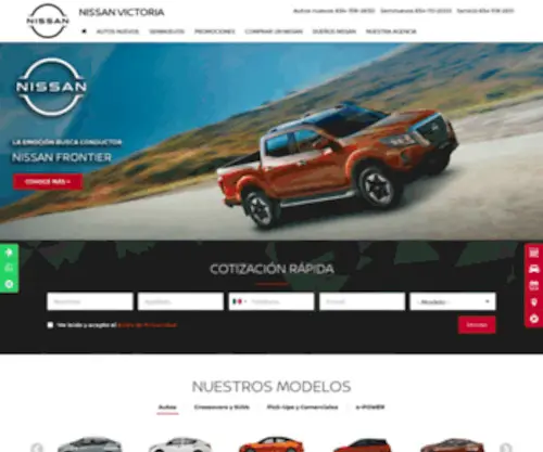 Nissanvictoria.com.mx(Nissanvictoria) Screenshot