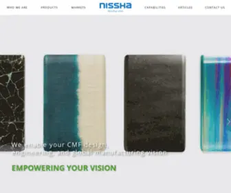 Nisshausa.com(Nissha USA) Screenshot