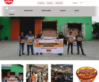 Nissinfoods.co.id(Nissin Foods Indonesia) Screenshot