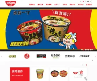 Nissinfoods.com.hk(日清食品香港網站) Screenshot