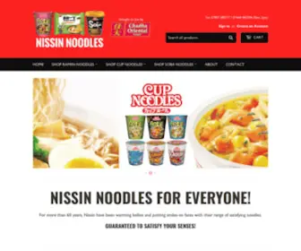 Nissinnoodles.co.uk(Nissin Noodles) Screenshot