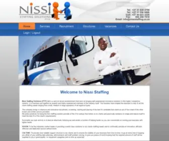 Nissistaffing.co.za(Nissi Staffing) Screenshot