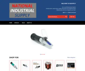 Nisupply.com(Refractometers for everyone) Screenshot