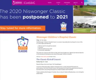 Niswongergolf.org(The Niswonger Classic) Screenshot