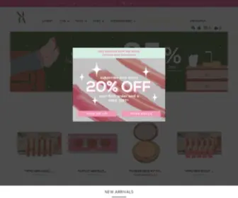 Nitacosmetics.com(NITA Cosmetics) Screenshot