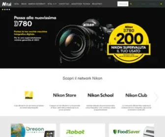 Nital.it(Distributore ufficiale in ITALIA per Nikon) Screenshot
