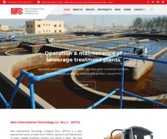 Nitcoqatar.com(New International Technology Company W.L.L. (NITCO)) Screenshot