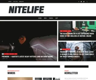 Nitelifeonline.com(Documenting Bristol music culture since 2007. Nitelife magazine) Screenshot