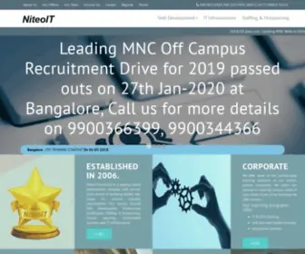 Niteoit.com(Solutions) Screenshot