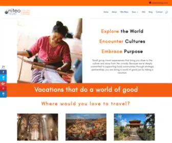 Niteotours.com(Travel with Niteo Tours) Screenshot