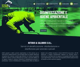 Nitidusesalubris.it(Nitidus & Salubris) Screenshot